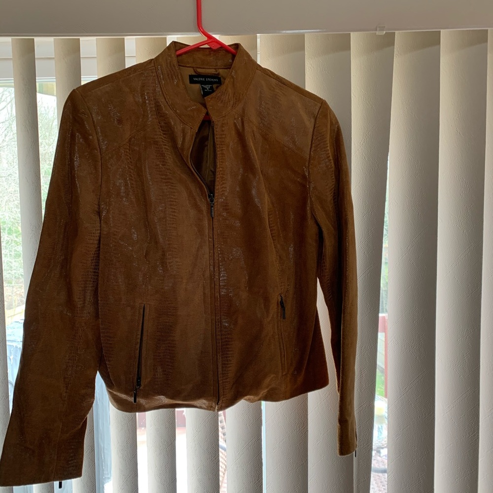 Vintage Leather jacket by Valerie Stevens